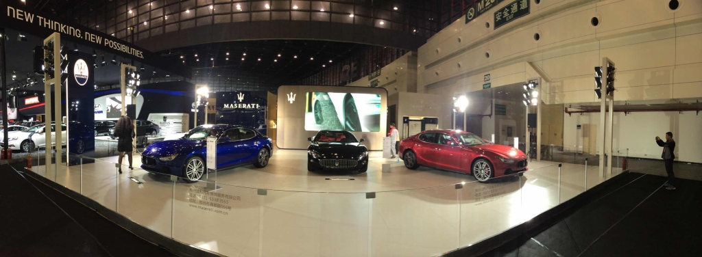 2014鄭州國際汽車博覽會--瑪莎拉蒂展位